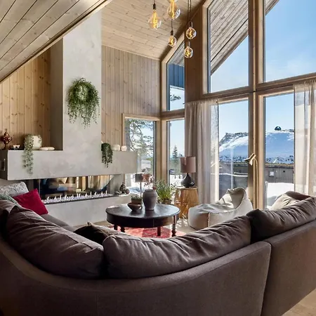 Blabaertoppen - Jacuzzi - Natur & Ski - 60 Min Osl Guest house