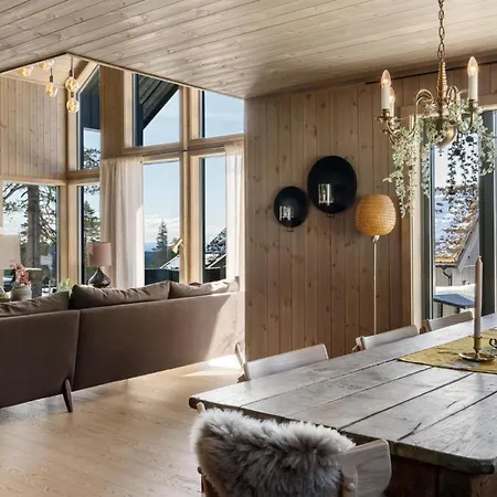 Blabaertoppen - Jacuzzi - Natur & Ski - 60 Min Osl Guest house